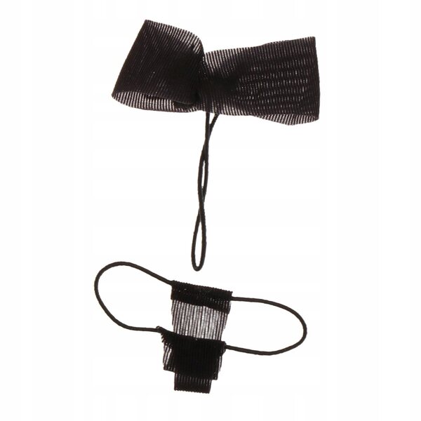 1/12 Schwarzes Dessous-Set für 6-Zoll-Puppen, Miniatur-Frauenkleidung