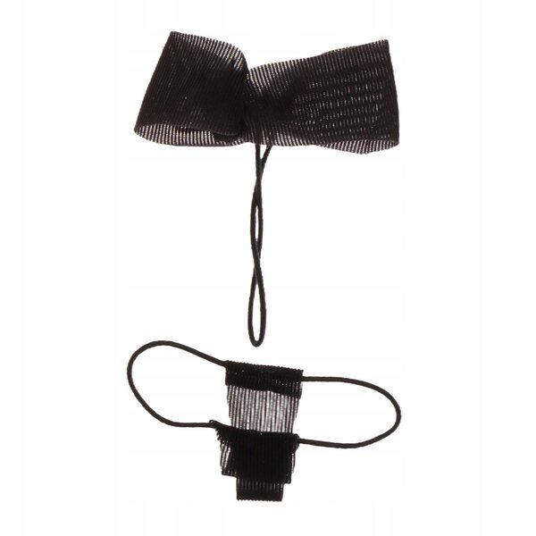 1/12 Schwarzes Dessous-Set für 6-Zoll-Puppen, Miniatur-Frauenkleidung