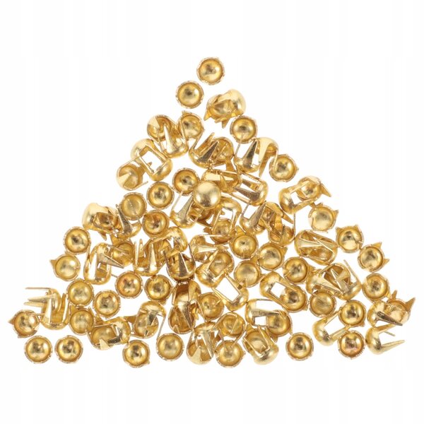 Mini Niti Pazurowe in Metallo Oro per Progetti DIY di Abbigliamento e Accessori