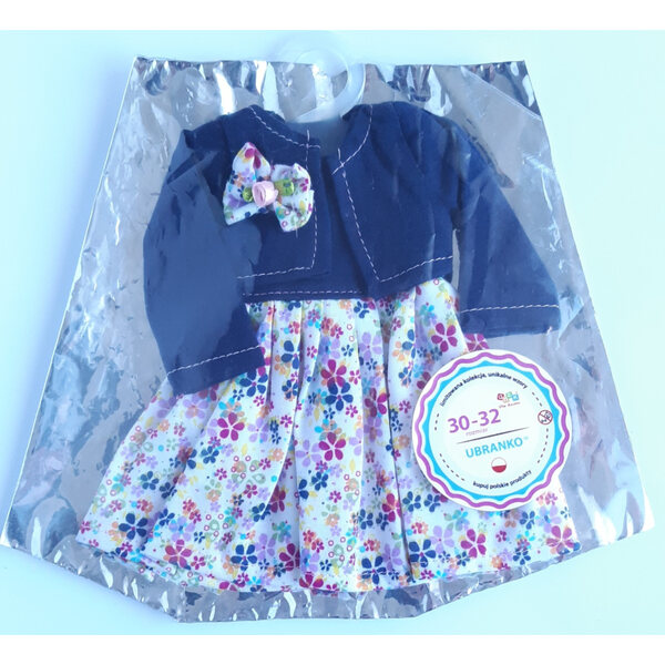 Kleidung für Puppen 30-32 Anek – ein modisches Kleid für jedes Wetter