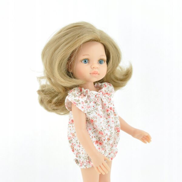 Kombinezon per bambola Paola Reina Amigas 32 cm in cotone con stampa floreale