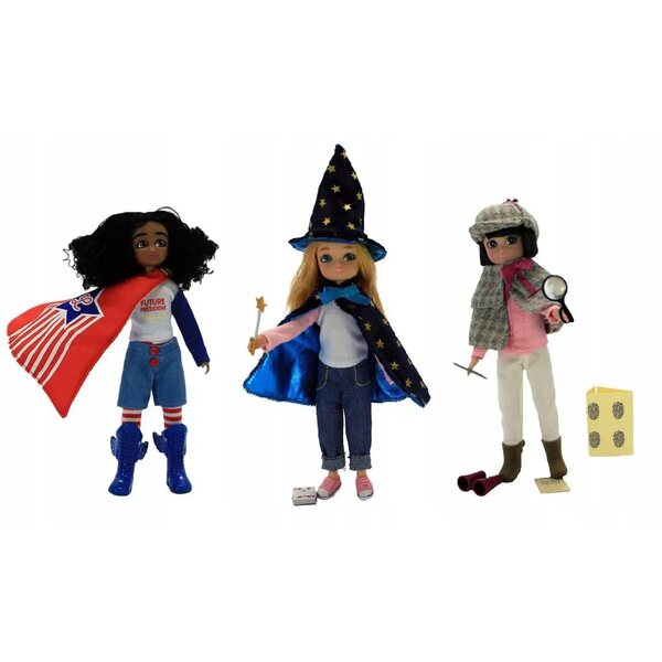 3er-Set Lottie Dress Up Party-Puppenkleidung für Kinder ab 3 Jahren
