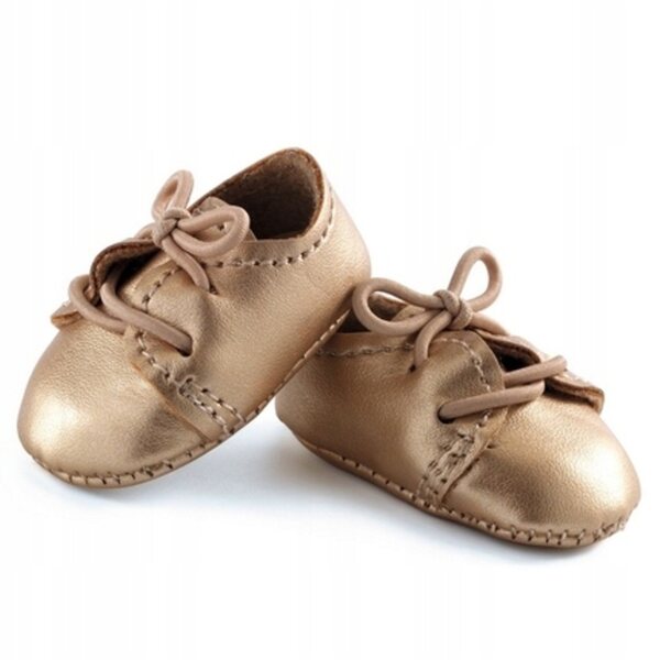Djeco Scarpe Dorate per Bambole Pomea, Decorazione Artigianale Elegante
