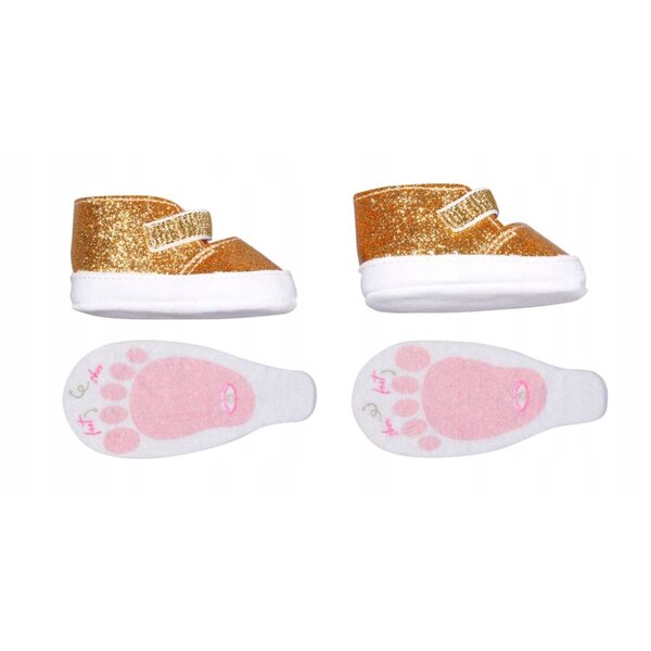 Baby Annabell Scarpe Dorate e Inserti per Bambole 43 cm – Accessori Originali