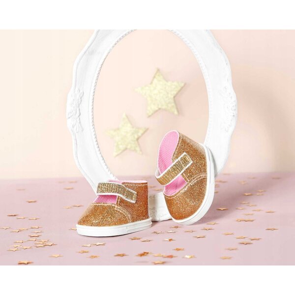 Baby Annabell Scarpe Dorate e Inserti per Bambole 43 cm – Accessori Originali