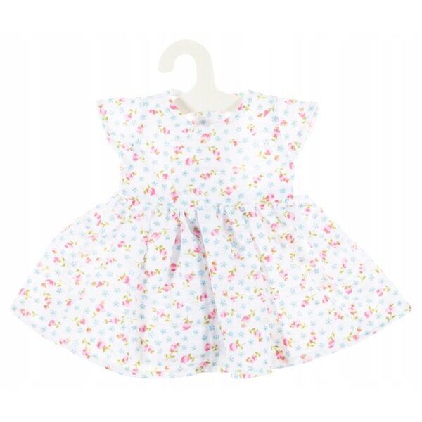 Kleid für 38 cm große Miniland-Puppe, hellrosa – Baumwolle und polnische Produktion