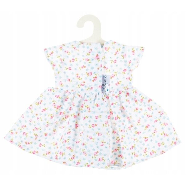 Kleid für 38 cm große Miniland-Puppe, hellrosa – Baumwolle und polnische Produktion