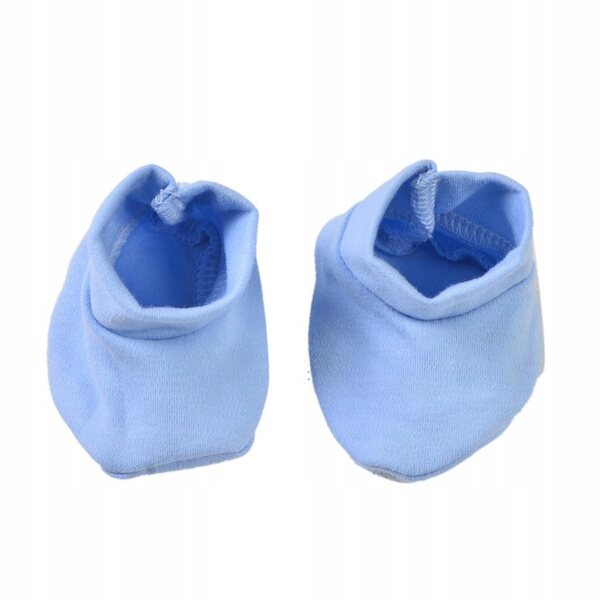 5-teiliges Set mit blauer Kleidung für wiedergeborene Puppen von 55–58 cm