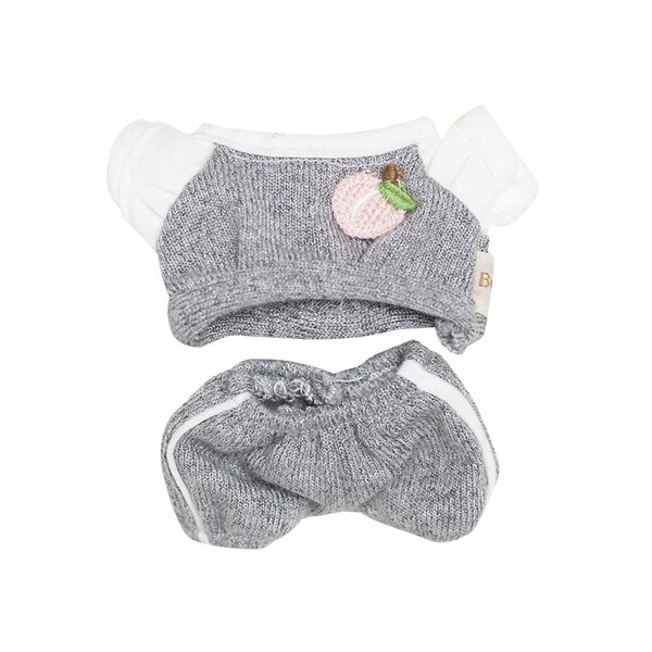 Mehrfarbige Sportbekleidung für 17-cm-Puppen aus weichem Stoff