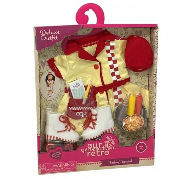 Our Generation Today's Special Deluxe Outfit abbigliamento retro per bambole 48 cm