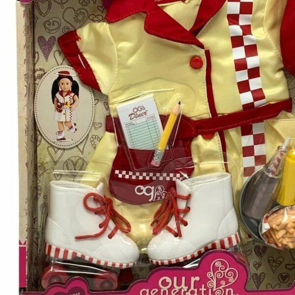 Our Generation Today's Special Deluxe Outfit abbigliamento retro per bambole 48 cm