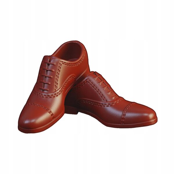 Miniature Scarpe Uomo per Figurine Collezionabili Scala 1/6 Marroni Moda