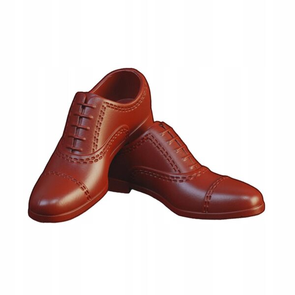 Miniature Scarpe Uomo per Figurine Collezionabili Scala 1/6 Marroni Moda