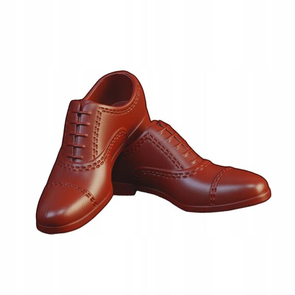 Miniature Scarpe Uomo per Figurine Collezionabili Scala 1/6 Marroni Moda
