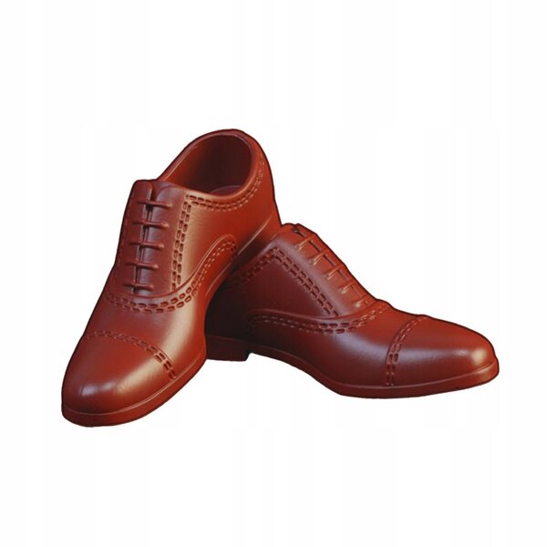 Miniature Scarpe Uomo per Figurine Collezionabili Scala 1/6 Marroni Moda