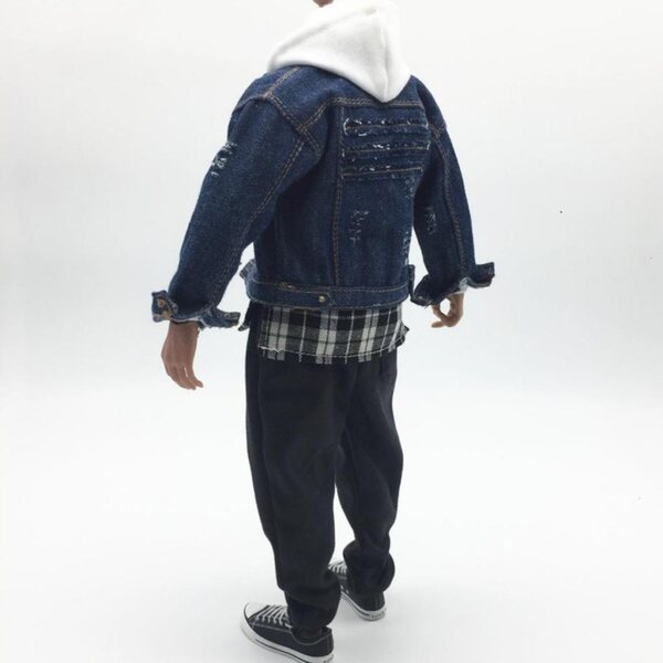 1/6 Kleidung für 12'' Figuren: Cowboyjacke, Freizeithose und Pullover