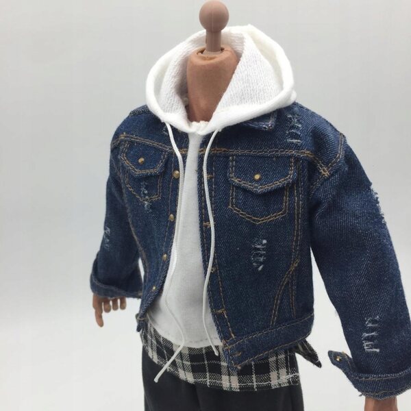 1/6 Kleidung für 12'' Figuren: Cowboyjacke, Freizeithose und Pullover