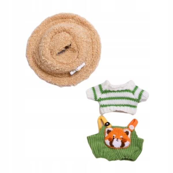 Bekleidungsset für Puppen 15–17 cm mit Pullover, Hose und Mütze