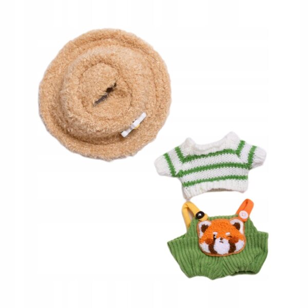Bekleidungsset für Puppen 15–17 cm mit Pullover, Hose und Mütze