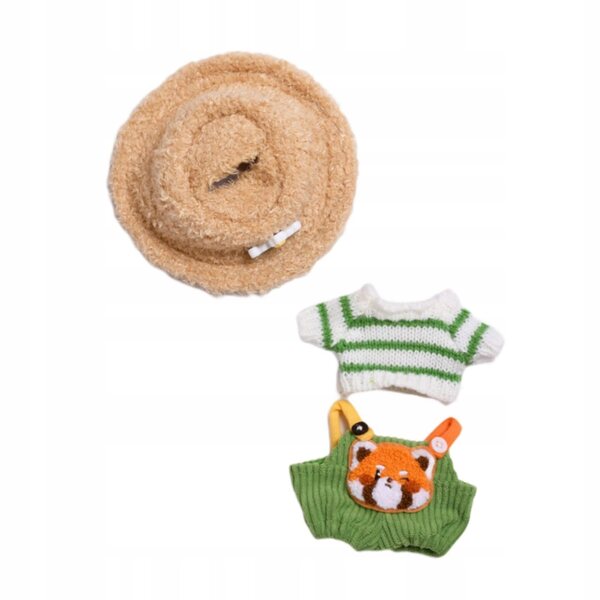 Bekleidungsset für Puppen 15–17 cm mit Pullover, Hose und Mütze