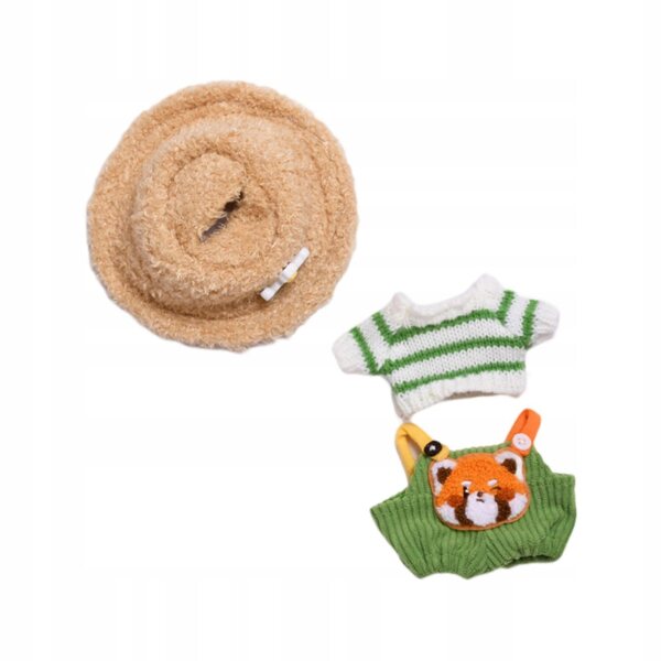 Bekleidungsset für Puppen 15–17 cm mit Pullover, Hose und Mütze