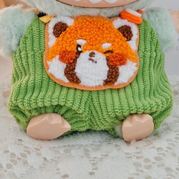 Bekleidungsset für Puppen 15–17 cm mit Pullover, Hose und Mütze