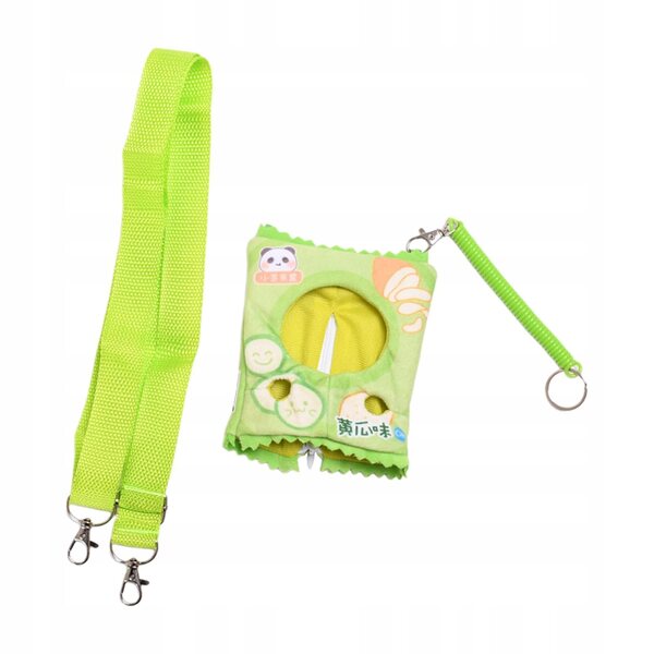 Heawear-Puppe, Handtasche, weiches Lernspielzeug, 17 cm große grüne Puppe