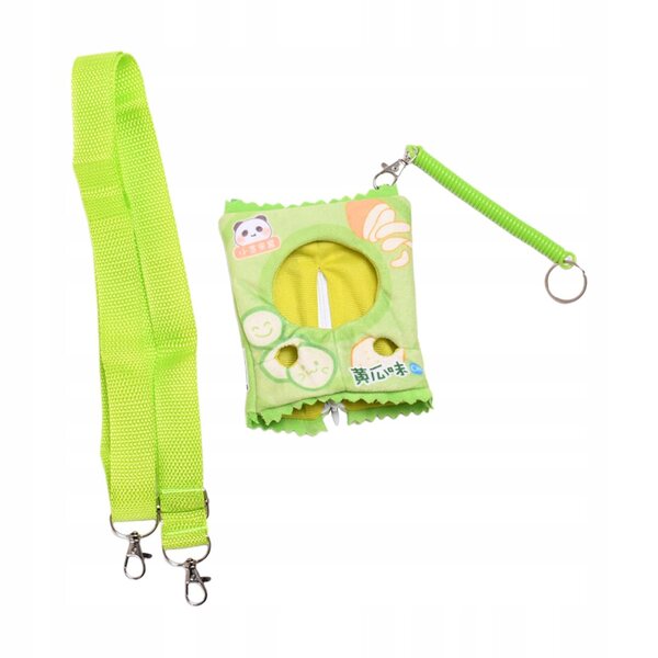 Heawear-Puppe, Handtasche, weiches Lernspielzeug, 17 cm große grüne Puppe