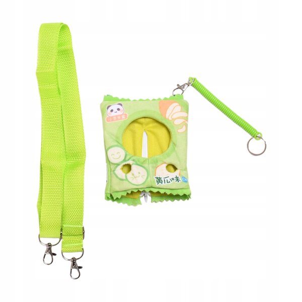 Heawear-Puppe, Handtasche, weiches Lernspielzeug, 17 cm große grüne Puppe