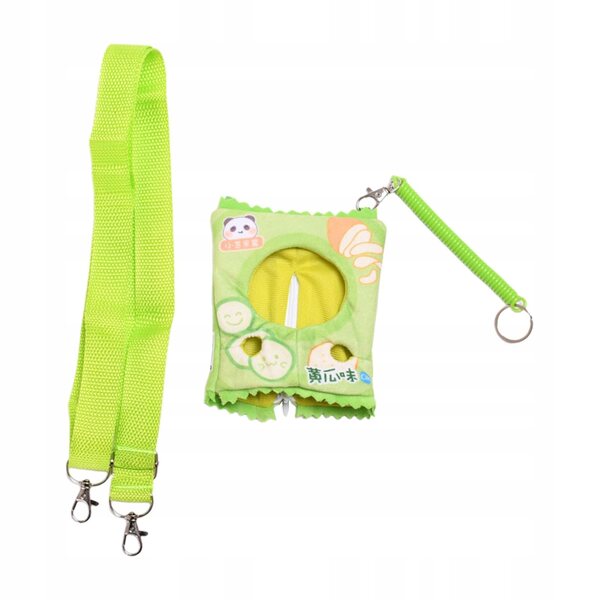 Heawear-Puppe, Handtasche, weiches Lernspielzeug, 17 cm große grüne Puppe
