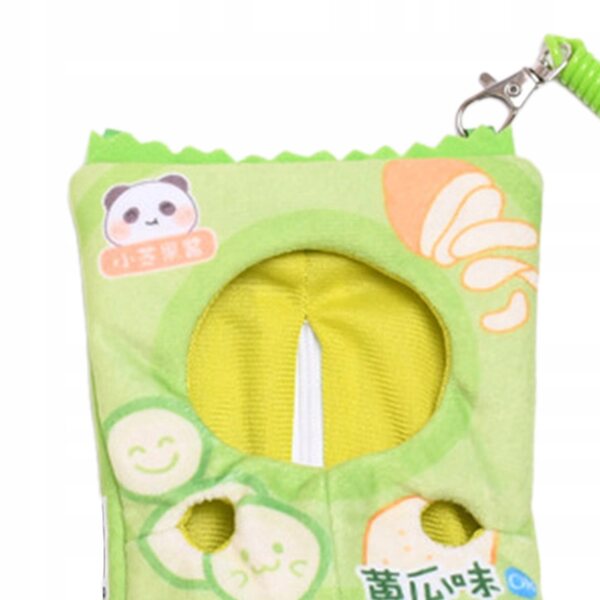 Heawear-Puppe, Handtasche, weiches Lernspielzeug, 17 cm große grüne Puppe