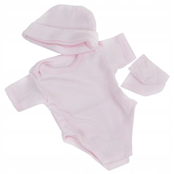 Set abbigliamento rosa per bambola Reborn Baby Girl 10-11 pollici