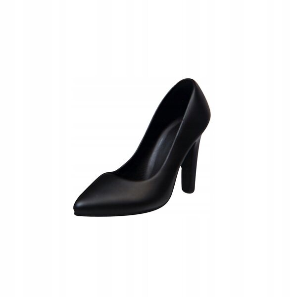 High-Heel-Schuhe im Maßstab 1:6 für 12-Zoll-Puppen, schwarz, stilvoll