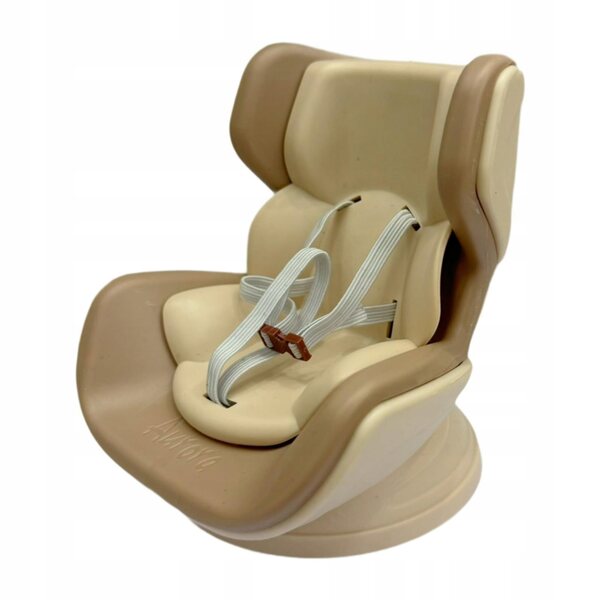 Fotelino per bambole 17 cm decorazione veicolo light coffee in materiale sicuro PP