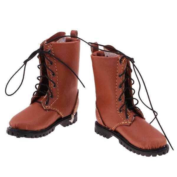 1/6 Holzschuhe für 12'' Figuren – hochwertige Soldatenstiefel