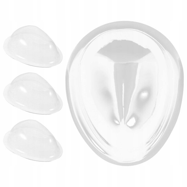 Set 4 Maschere Trasparenti per BJD e SD, Protezione e Stile per Bambole