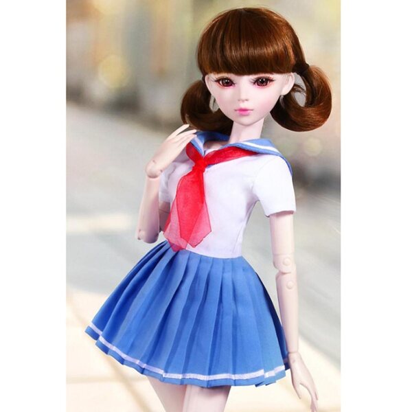 Handgefertigtes, modisches und bequemes 1/3-BJD-Puppenkleid und -Kleidung