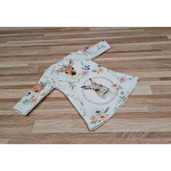Kleid für Paola Reina 32 cm Puppe mit Waldtier-Print