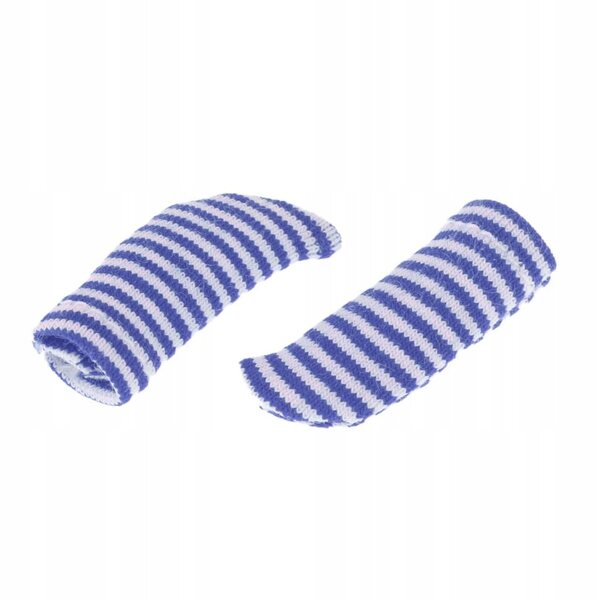 Calze a righe azzurre per bambole OB11, Obitsu11 e BJD 1/12, taglia universale