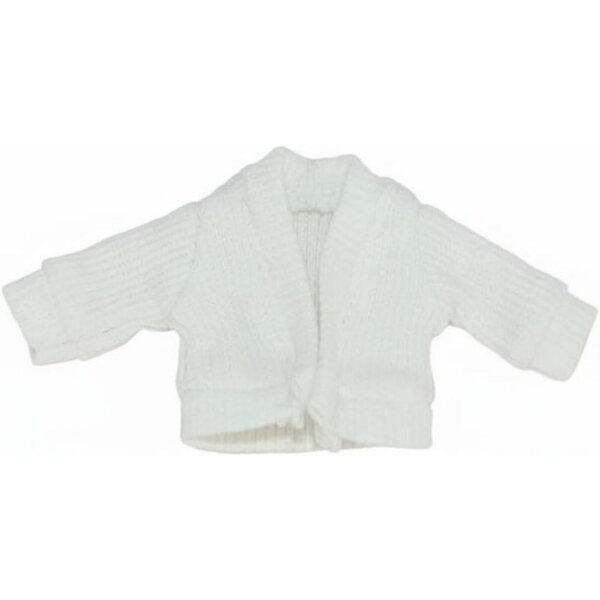 Cardigan in maglia Qianly multicolore per bambole 1/12 OB11 morbido e facile da vestire
