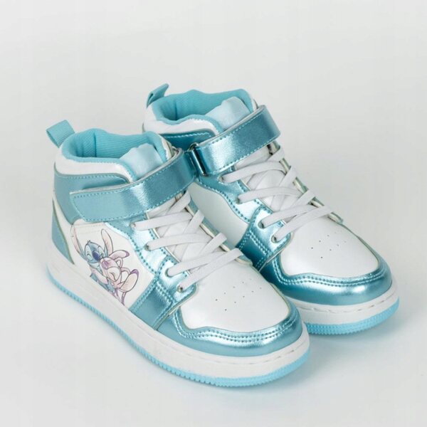Disney Lilo & Stitch Hug Schuhe mit Gwiezdny Pies-Muster, Größe 35, Blau