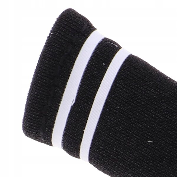 Gambaletto per bambole 1:6 altezza 10 cm, nero e bianco