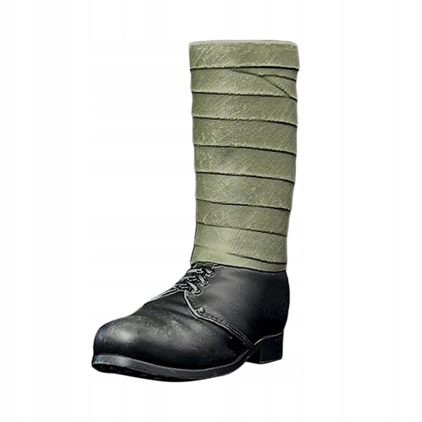 Herrenschuhe im Maßstab 1:6 für Figuren, realistische lässige hohe Stiefel