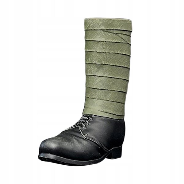 Herrenschuhe im Maßstab 1:6 für Figuren, realistische lässige hohe Stiefel