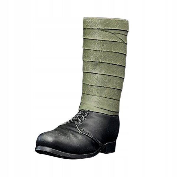Herrenschuhe im Maßstab 1:6 für Figuren, realistische lässige hohe Stiefel