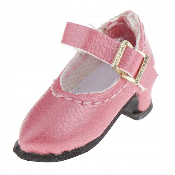 Scarpe eleganti rosa per bambole OB11 e BJD 1/12 - Accessori moda alta qualità
