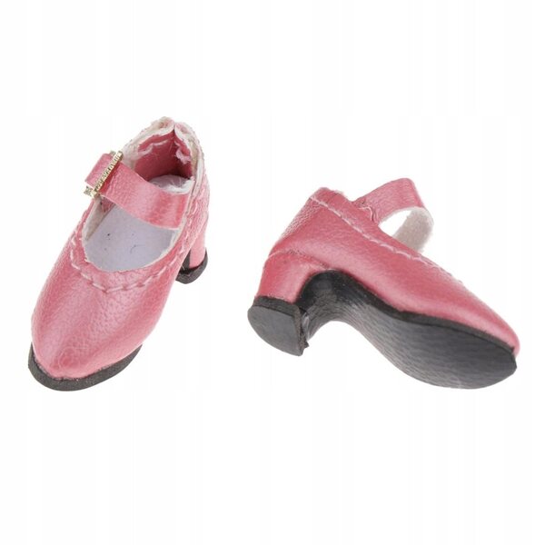 Scarpe eleganti rosa per bambole OB11 e BJD 1/12 - Accessori moda alta qualità