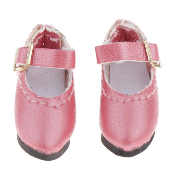 Scarpe eleganti rosa per bambole OB11 e BJD 1/12 - Accessori moda alta qualità