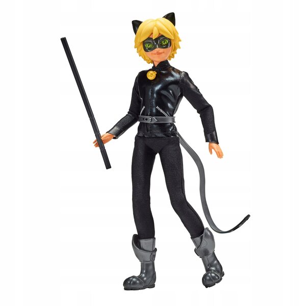 Miraculous Cat Noir 26 cm große Puppe mit Originalgelenken und Zubehör