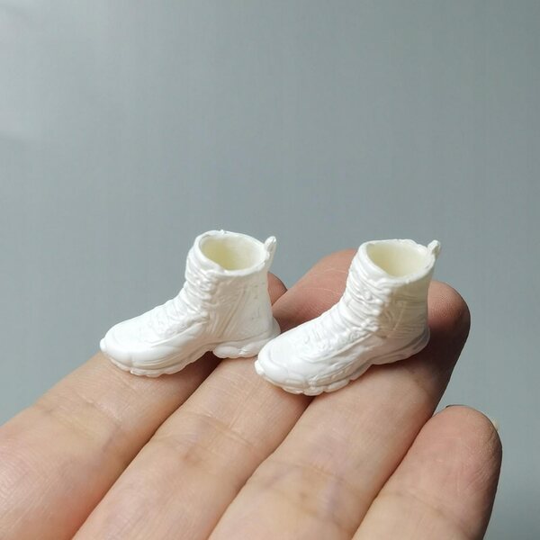 Herrenschuhe für 1:12-Figur – 15,2 cm großes Puppenzubehör zum Sammeln